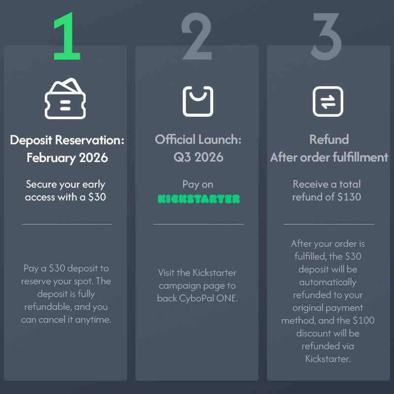 CyboPal ONE Deposit. Cybopal